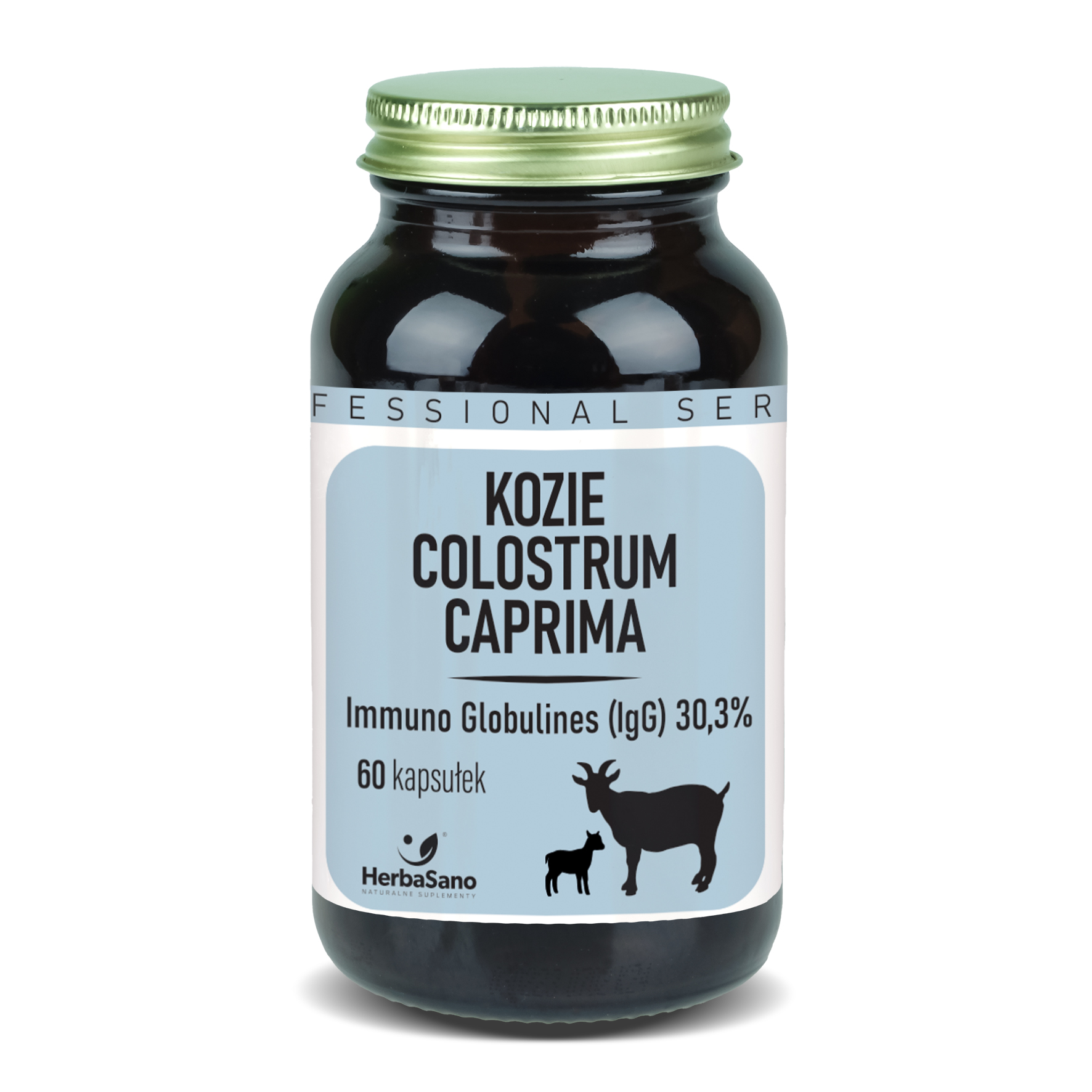 caprima.jpg Kozie Colostrum CAPRIMA IgG 30,3% - 60 kapsułek HerbaSano - obrazek 1